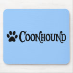 Coonhound (pirate style w/ pawprint) mouse mats