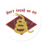 Cooper DTOM Snake Round Sticker