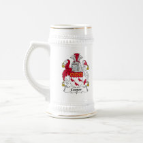 Cooper Family Crest mugs by coatsofarms Cooper Family Crest mugs
