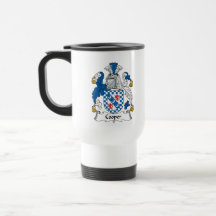Cooper Family Crest Mugs