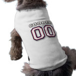 Cooper - Sports Jersey 00 - Pet Dog T-Shirt