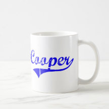 Cooper Surname Classic Style Mug