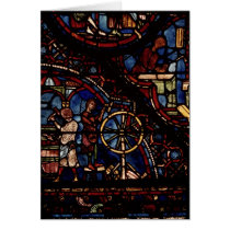 Coopers at work, from the Life of St. Julian Card