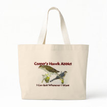 Cooper's Hawk Addict bags by AnimalShirts Cooper's Hawk Addict bags