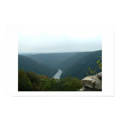 Cooper's Rock, West Virginia Poster by reginakalisz
