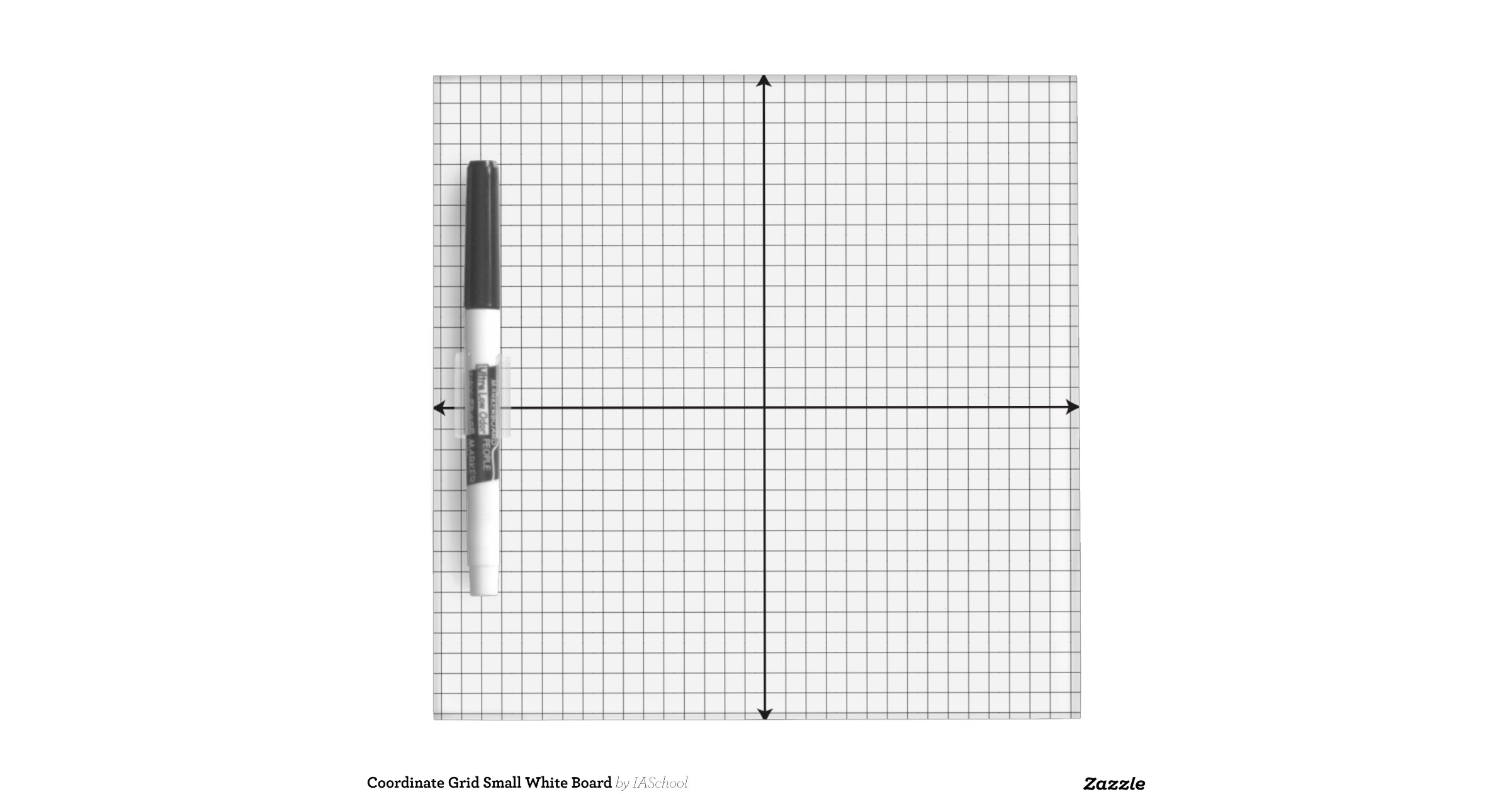 coordinate_grid_small_white_board_dry_erase_boards