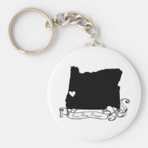 Coos Bay Keychain