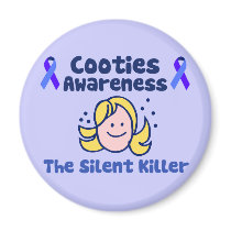 Cooties Awareness magnets by FunnySillyShirts Cooties Awareness magnets
