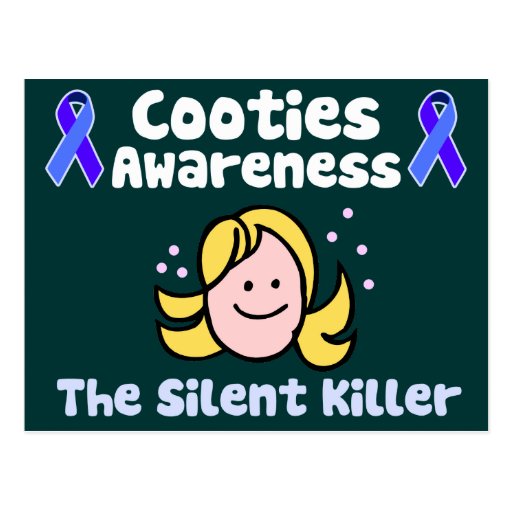 Cooties Awareness Post Cards | Zazzle