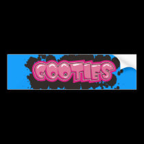 Cooties bumper stickers