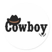 coowboy yeehaw stickers by Classicdesignz coowboy yeehaw stickers