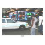 Cop Car at Night, New Orleans, Louisiana