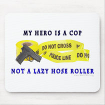COP Hero Police mousepads