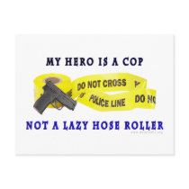 COP Hero Police postcards