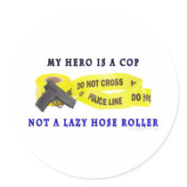 COP Hero Police stickers