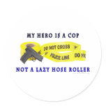 COP Hero Police stickers