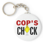 Cop’s  Chick Keychains