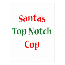 Cop Top Notch Postcard