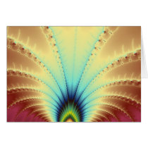 Copacabana Fractal Greeting Cards