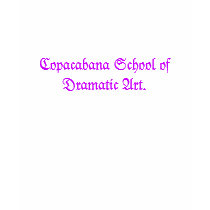 Copacabana School of Dramatic Art. t-shirts by grandtotal Copacabana School of Dramatic Art. t-shirts
