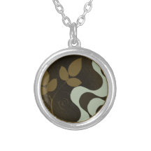Copacabana sidewalk symbol personalized necklace