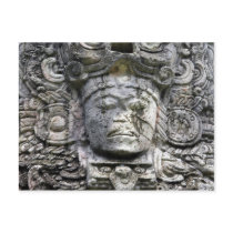 copán face post card