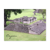 copán ruins postcard