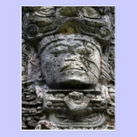 copán stone face postcards