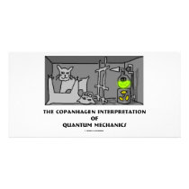 Copanhagen Interpretation Of Quantum Mechanics Photo Card