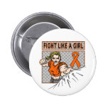 COPD Fight Like A Girl Punch 2 Pin