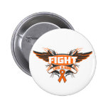 COPD Fight Like a Girl Wings 2.png Pinback Buttons