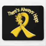 COPD There's Always Hope Floral Mouse Pad