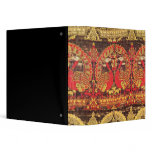 Cope with peacock motif and kufic inscription 3 ring binder