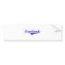 Copeland Surname Classic Style Bumper Sticker