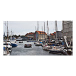 Copenhagen Harbor Personalized Photo Card