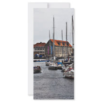 Copenhagen Harbor Rack Card Template