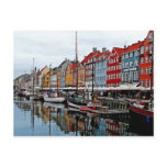 copenhagen, boat, colour, color, water, canal,
