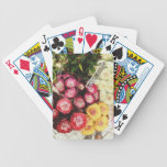 Copenhagen rainbow flowers playing cards