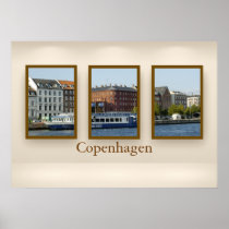 Copenhagen triptych poster