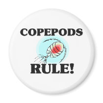 COPEPODS Rule! magnets by AnimalShirts COPEPODS Rule! magnets