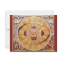 Copernican Solar System invitations by YesterdayCafe Copernican Solar System invitations