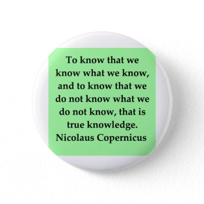 copernicus quote pinback buttons