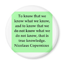copernicus quote refrigerator magnet