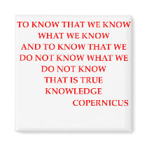 COPERNICUS quote Fridge Magnets