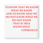 COPERNICUS quote Fridge Magnets