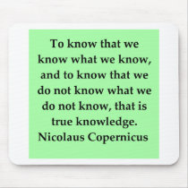 copernicus quote mouse pads