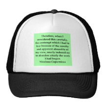 copernicus quote trucker hat