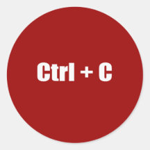 Copia - Ctrl + C Pegatina