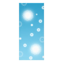 Copos de nieve que caen brillantes invitación personalizada