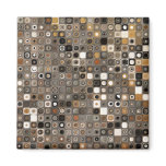 Copper and Stone Mosaic magnets